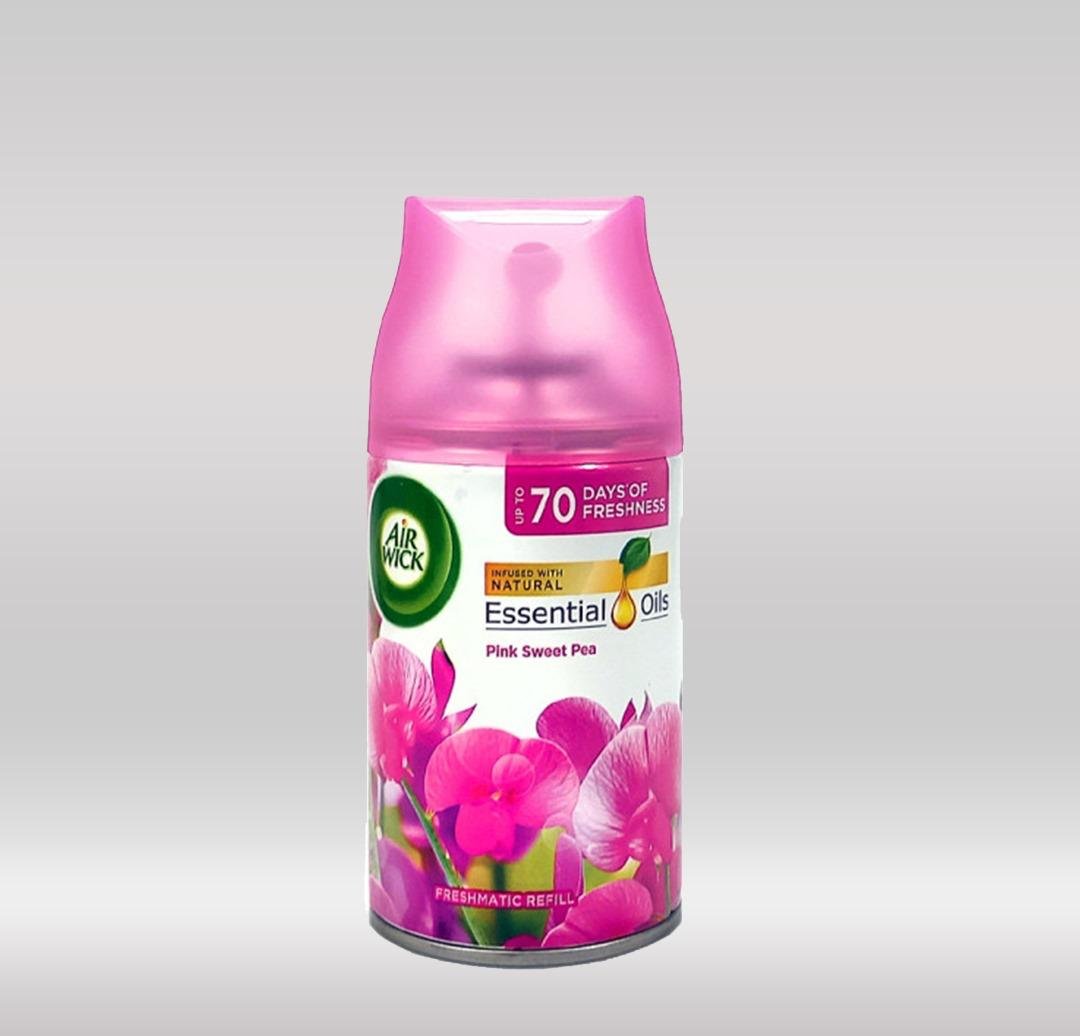 AIRWICK REFILL 250ML - PINK SWEET PEA 1X4