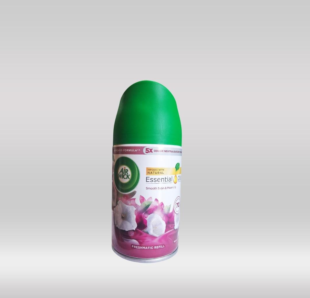 AIRWICK REFILL 250ML - SATIN & MOON LILY 1X4