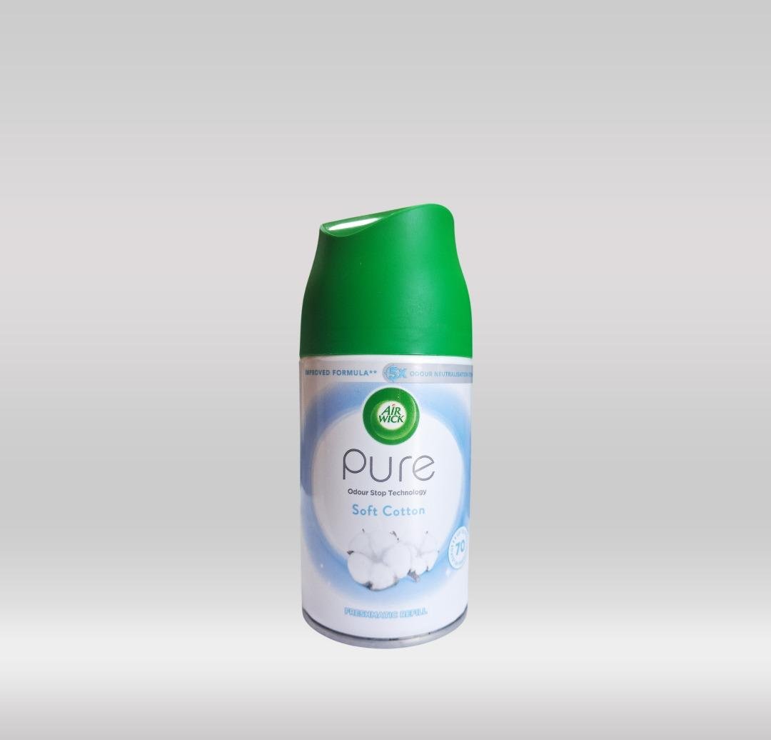 AIRWICK REFILL 250ML - SOFT COTTON 1X6