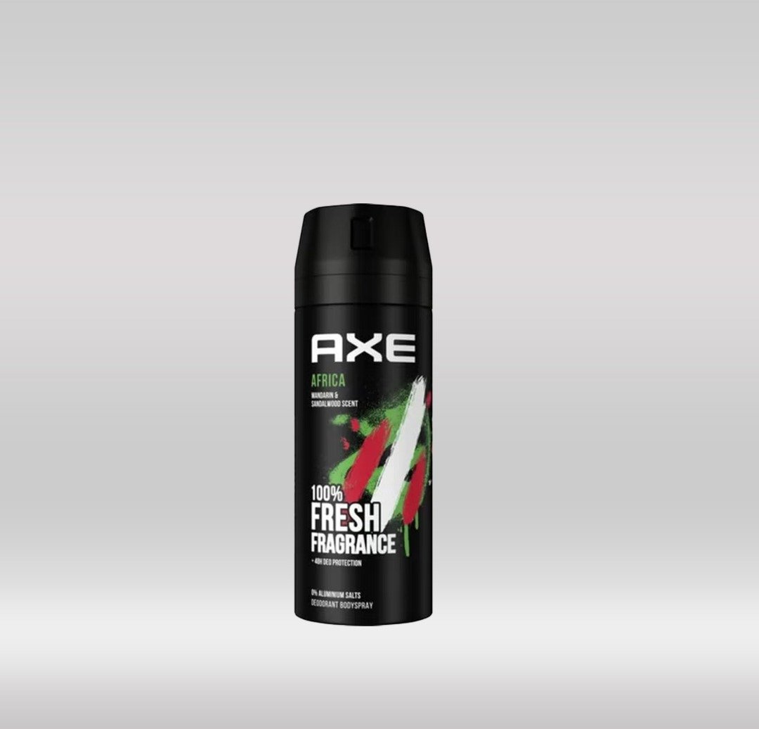 AXE BODY SPRAY MEN 150ML - AFRICA 1X6