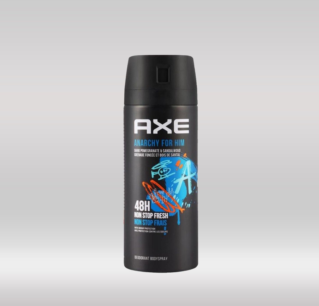 AXE BODY SPRAY MEN 150ML - ANARCHY 1X6