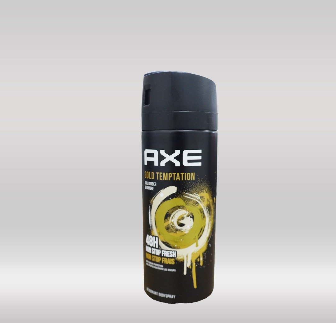 AXE BODY SPRAY MEN 150ML - GOLD TEMPTATION 1X6