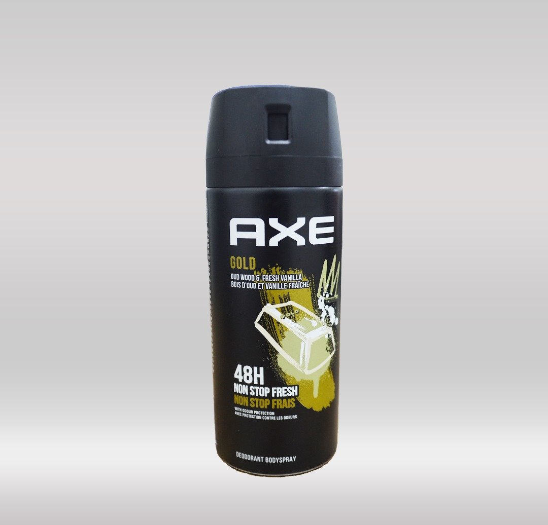 AXE BODY SPRAY MEN 150ML - GOLD 1X6