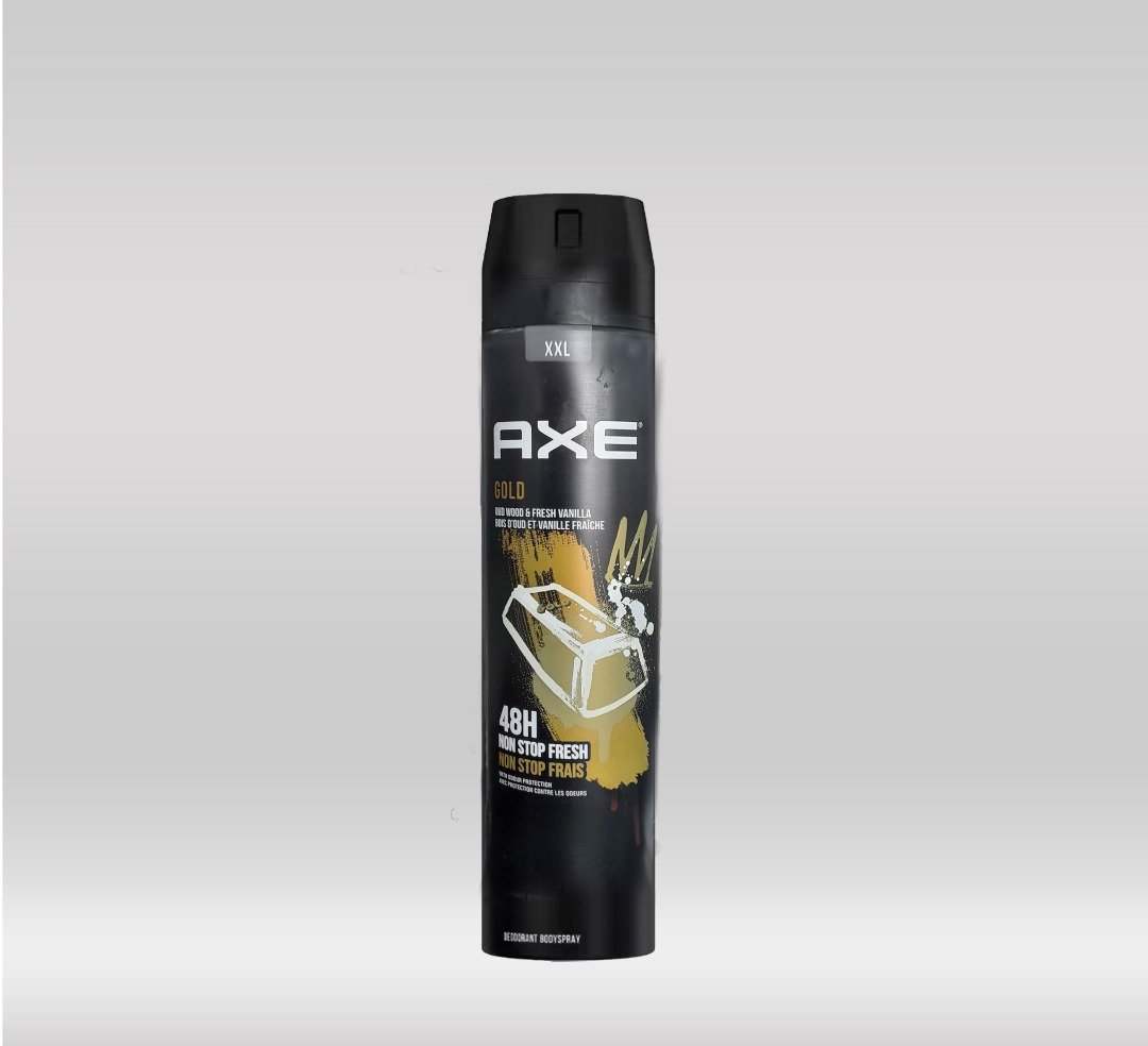 AXE BODY SPRAY MEN 250ML - GOLD 1X6