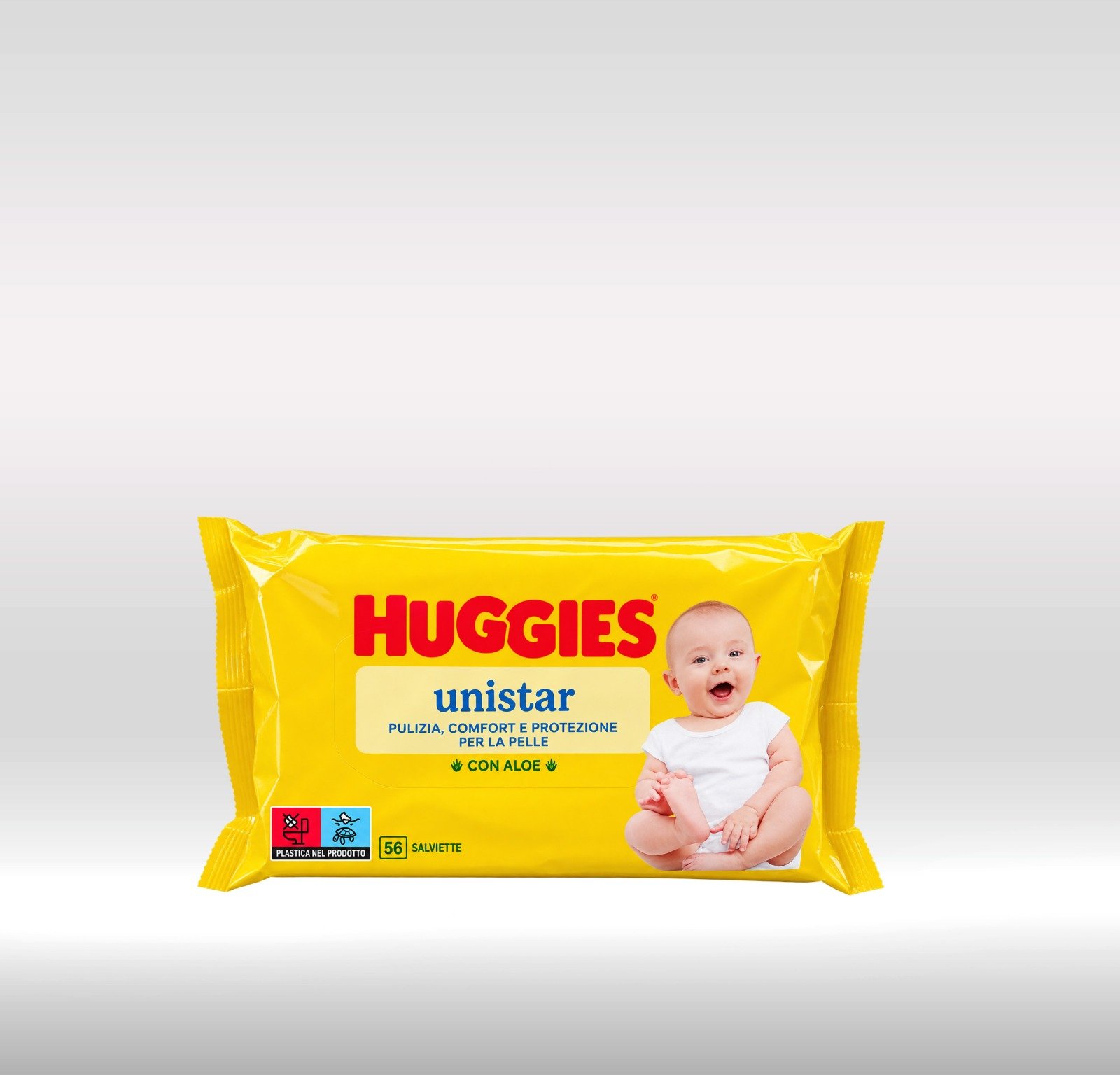 HUGGIES BABY WIPES  56'S - UNISTAR 1X10