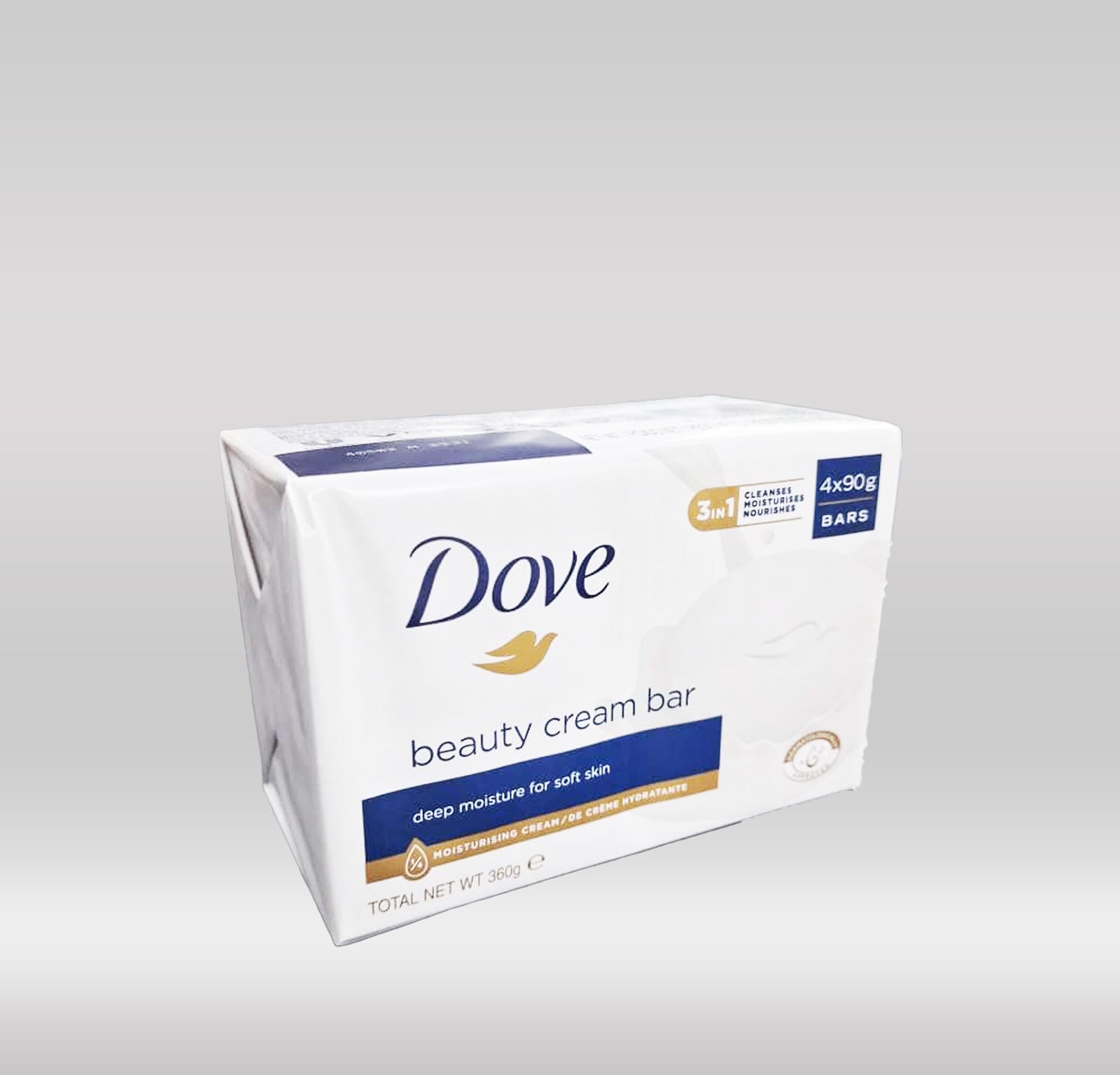 DOVE BAR SOAP 4X90G - ORIGINAL 1X12