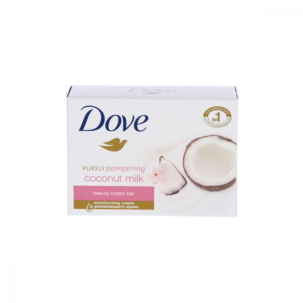 DOVE BAR SOAP 135G - COCONUT MILK 1X48
