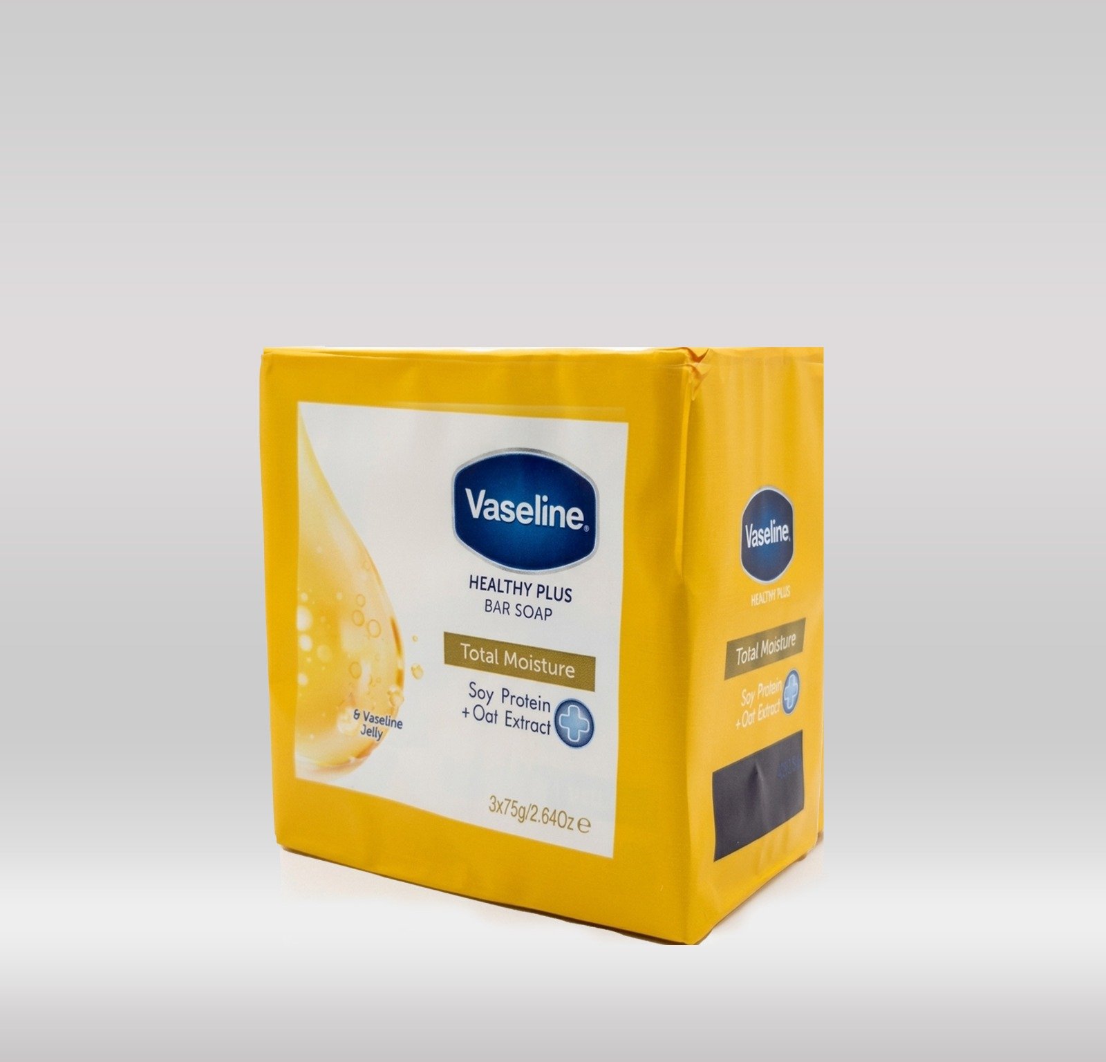 VASELINE BAR SOAP 75G - TOTAL MOISTURE 1X48