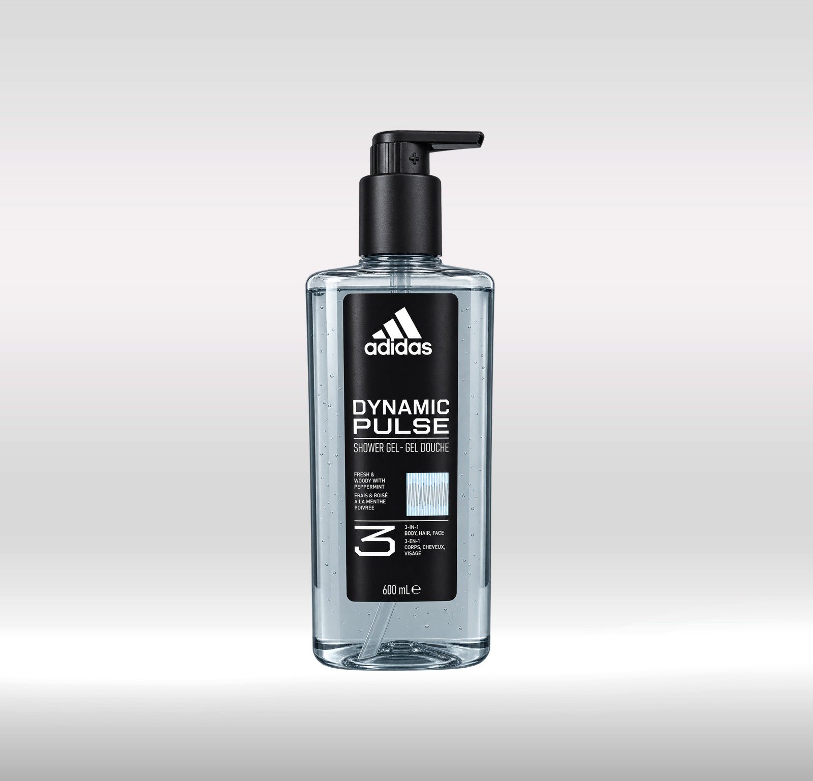 ADIDAS SHOWER GEL 600ML - DYNAMIC PULSE
