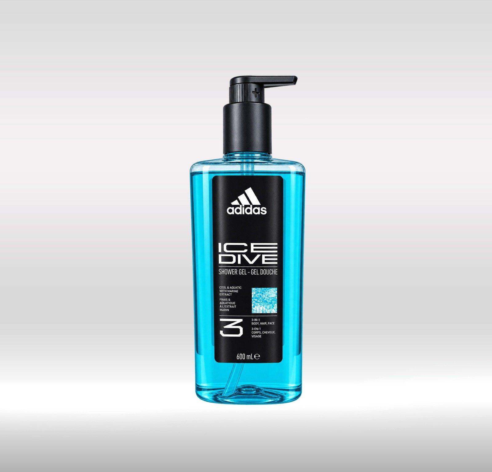ADIDAS SHOWER GEL 600ML - ICE DIVE