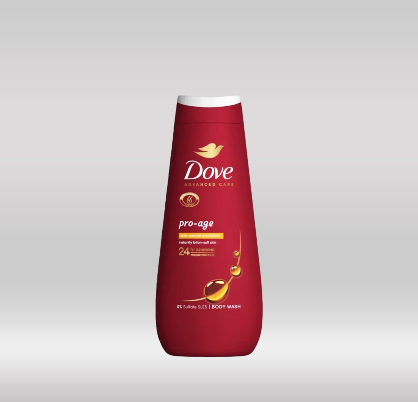 DOVE BATH GEL 400ML - PRO AGE 1X12