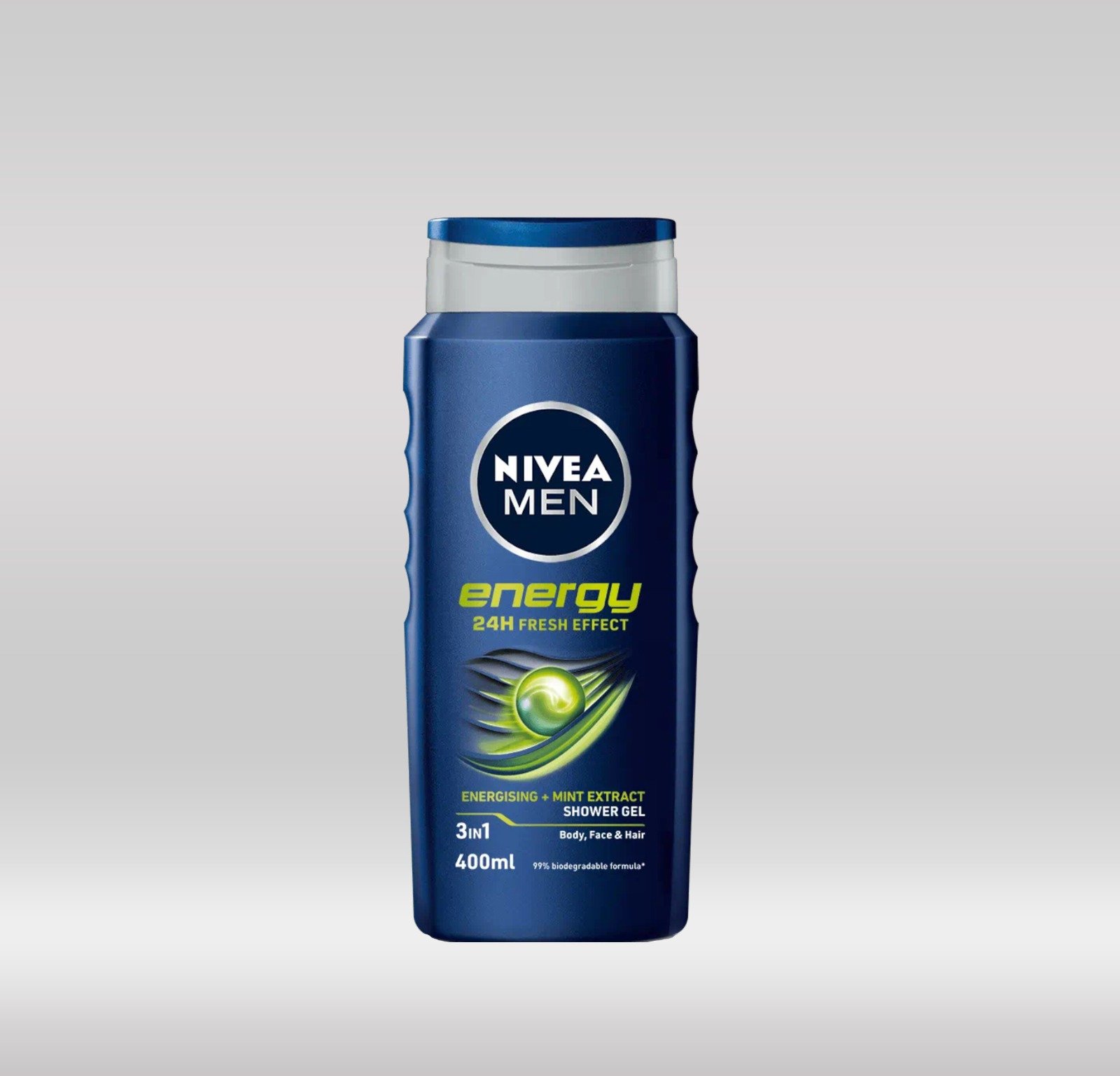 NIVEA SHOWER GEL MEN 400ML - ENERGY 1X12