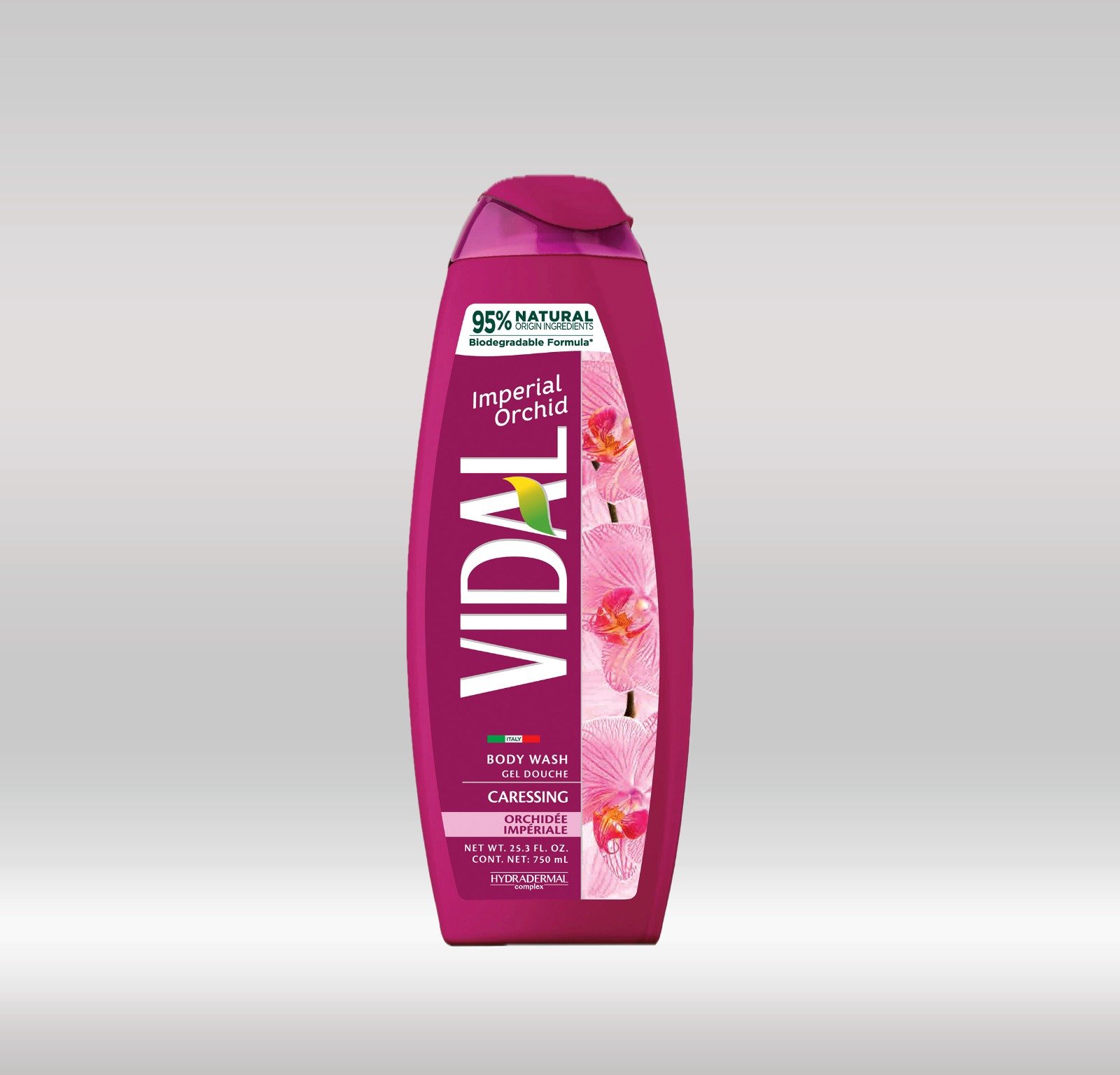 VIDAL SHOWER GEL 750ML - ORCHIDEA 1X12