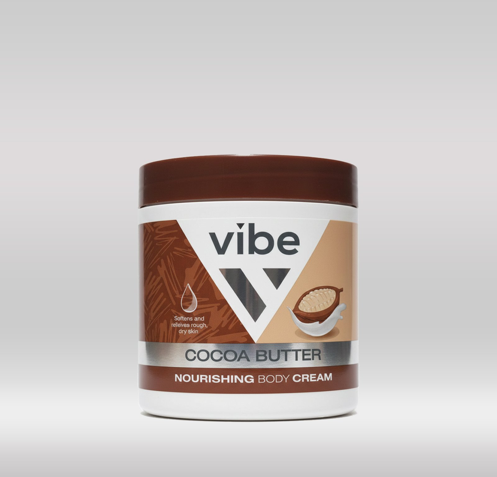 VIBE BODY CREAM COCOA BUTTER 500ML 1X12
