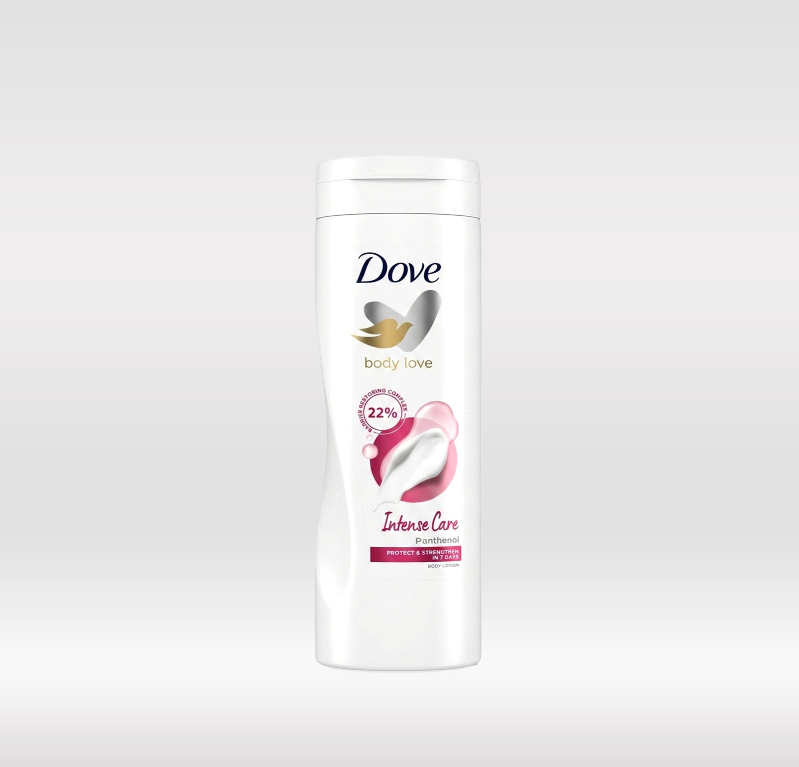 DOVE BODY LOTION 400ML - INTENS/EXTRA DRY 1X12