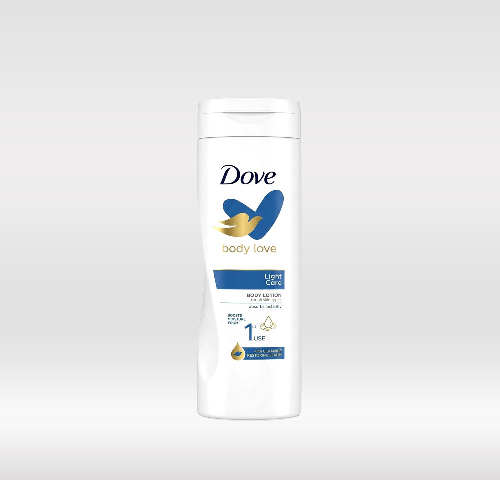DOVE BODY LOTION 400ML - LIGHT CARE/HYDRO 1X12