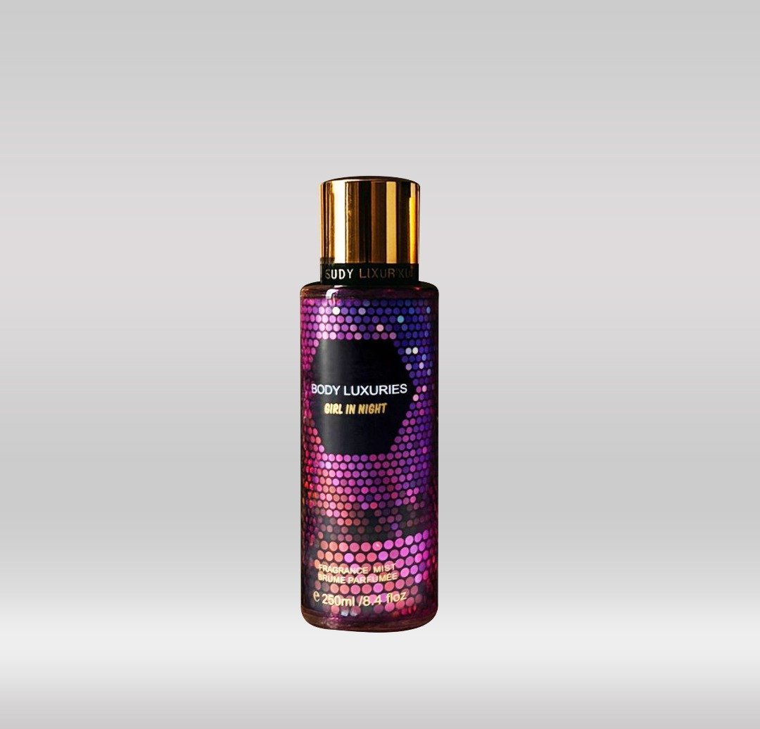 BODY LUXURIES MIST 250ML - GIRL IN NIGHT 1X48