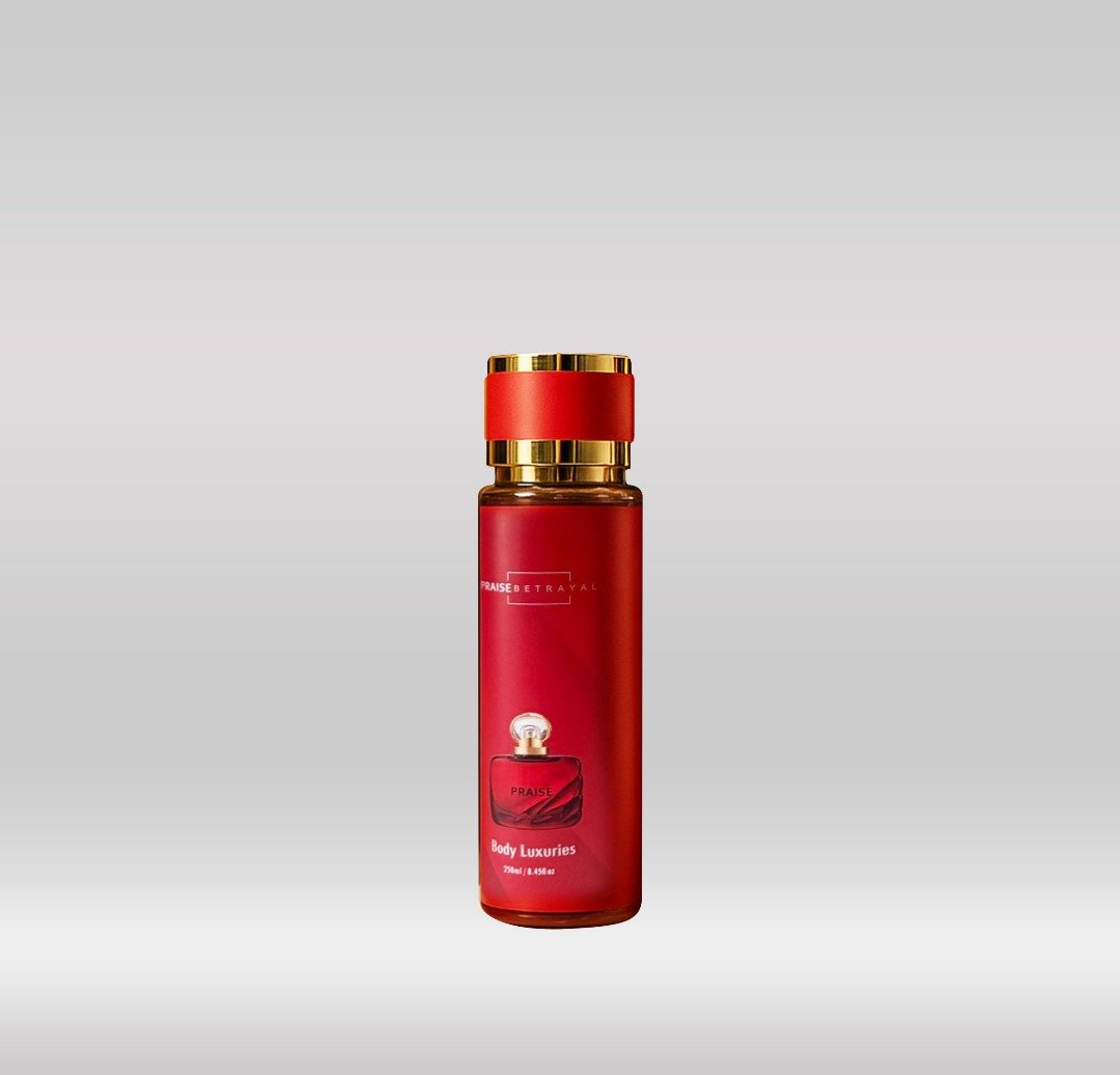 BODY LUXURIES MIST 250ML - PRAISE BETRAYAL 1X48