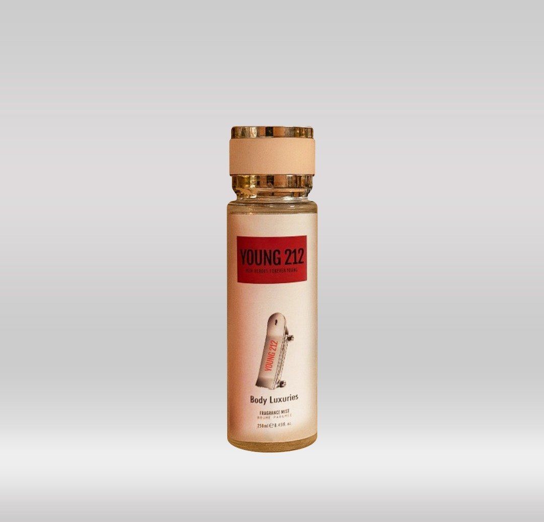 BODY LUXURIES MIST 250ML -  YOUNG 212  1X48