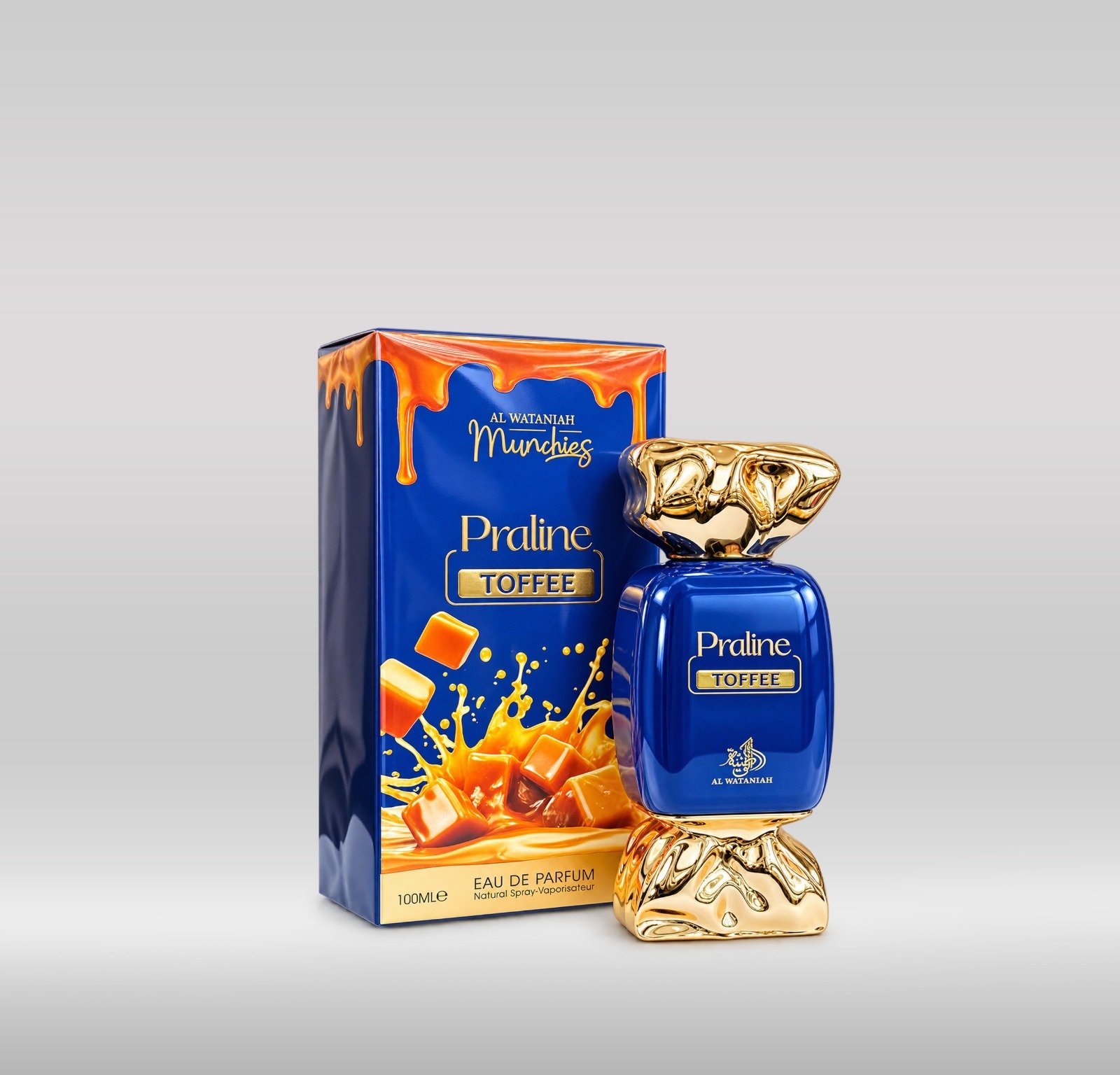 AL WATANIAH MUNCHIES PERFUME 100ML - PRALINE TOFFEE  1X48
