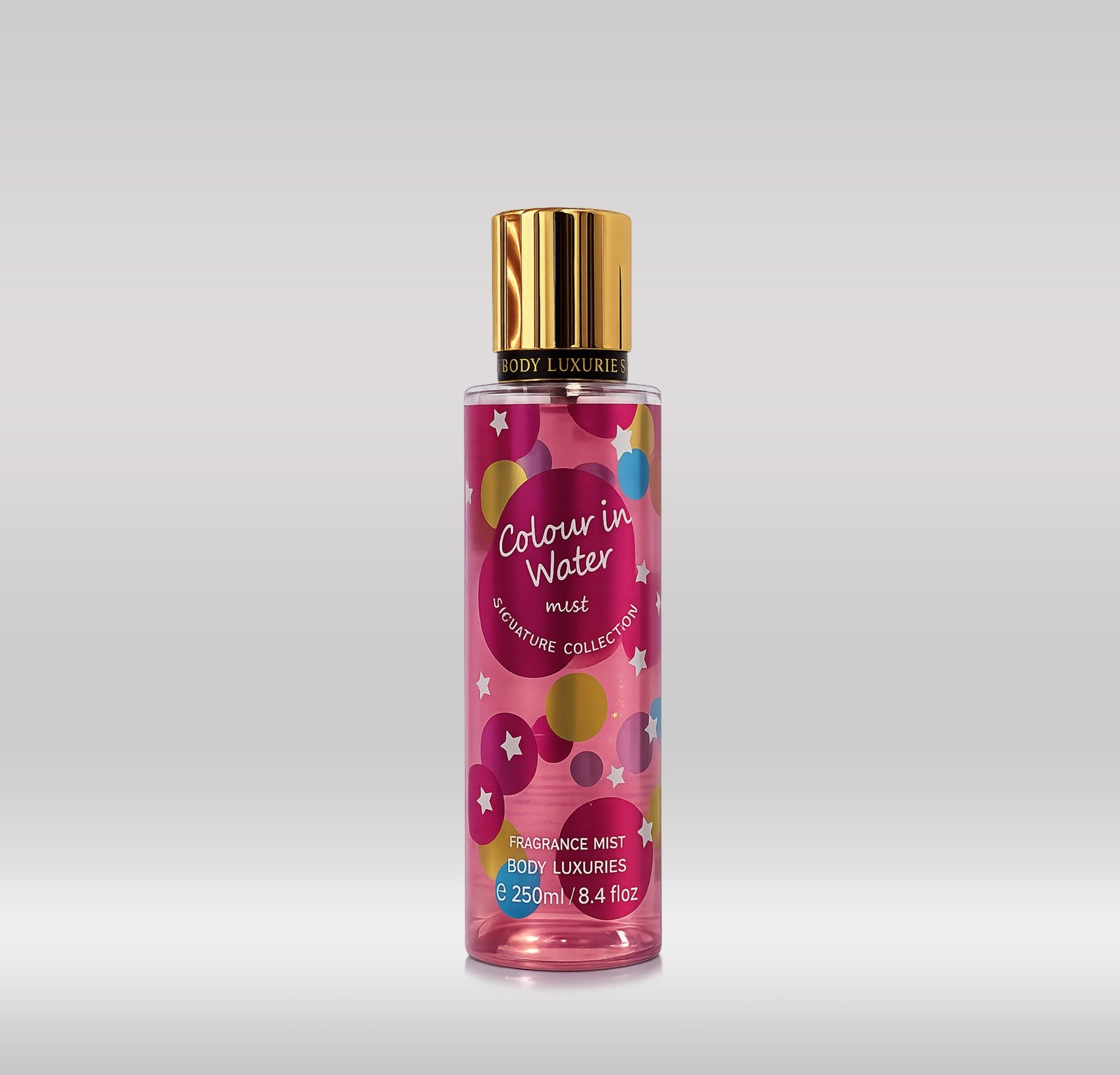  BODY LUXURIES FRAG. MIST 250ML - COLOUR IN WATER