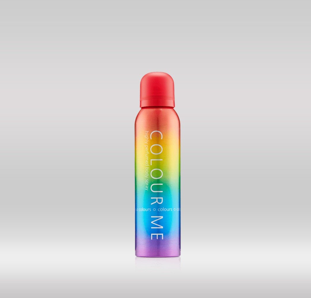 COLOUR ME BODY SPRAY 150ML COLOURS 1X72