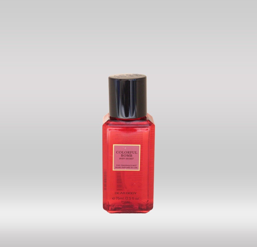 DEAR BODY COLORFUL BOMB FRAG.MIST 75ML - BODY SECRET 1X96