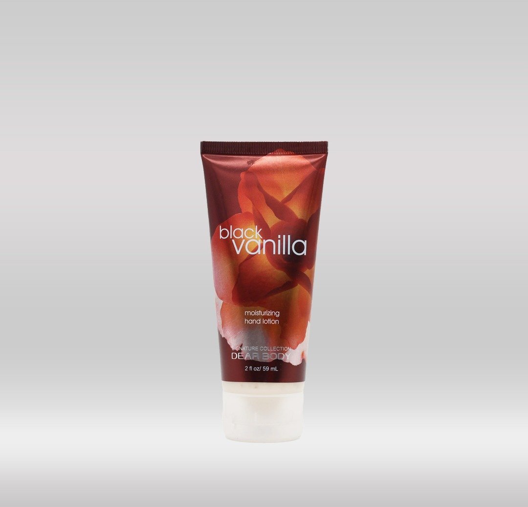 DEAR BODY HAND LOTION 59ML - BLACK VANILLA 1X192