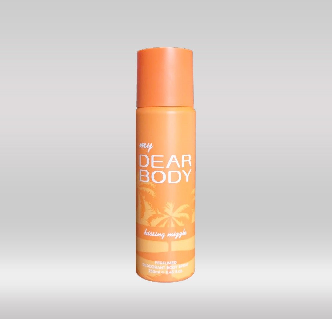 MY DEAR BODY DEO SPRAY 250ML - KISSING MIZZLE 1X48