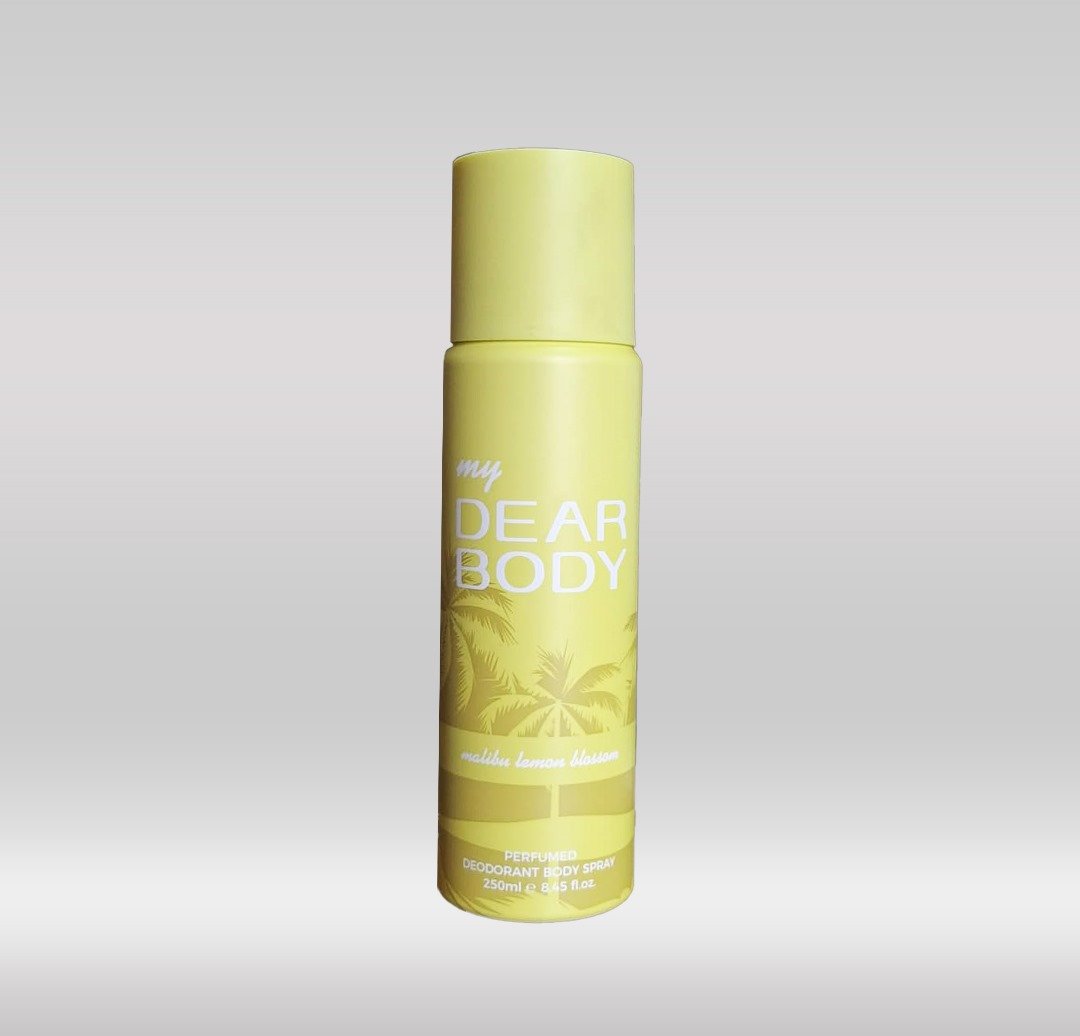 MY DEAR BODY DEO SPRAY 250ML - MALIBU LEMON BLOSSOM 1X48