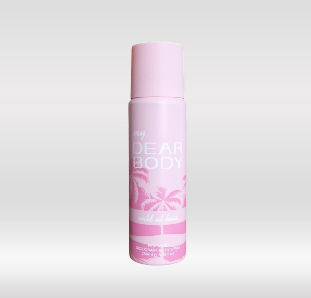 MY DEAR BODY DEO SPRAY 250ML - WILD AT KISS 1X48