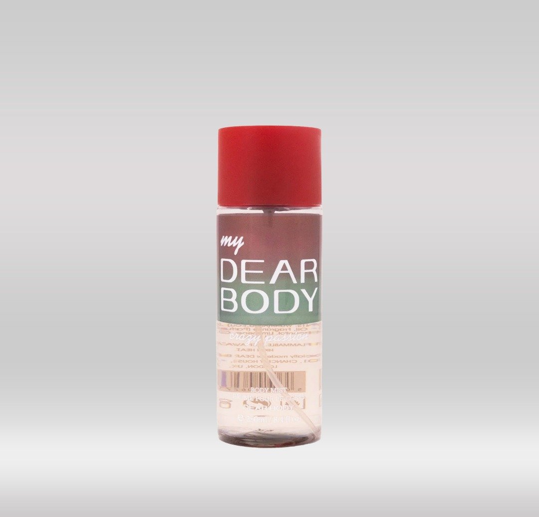 MY DEAR BODY FRAG.MIST 250ML - CRAZY PASSION 1X48