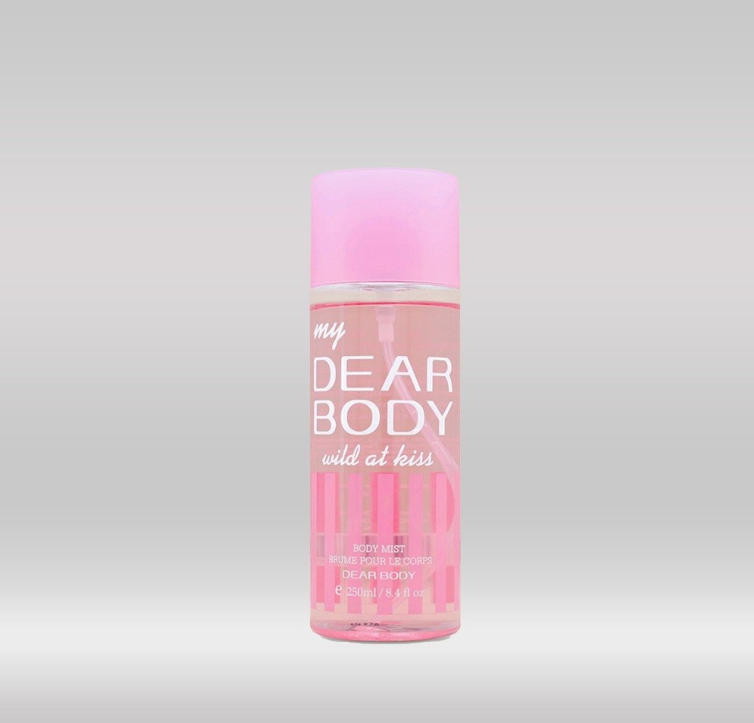 MY DEAR BODY FRAG. MIST 250ML - WILD AT KISS 1X48