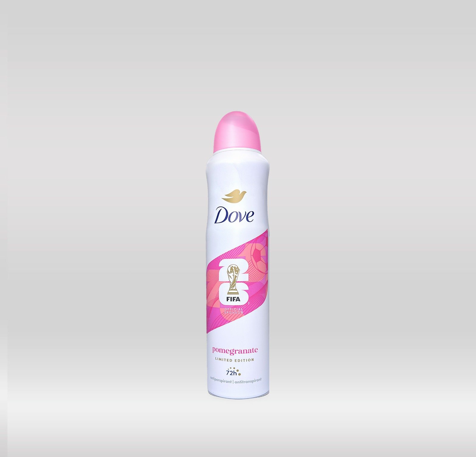 DOVE DEO SPRAY WOMEN 250ML 72HR - POMEGRANATE FIFA
