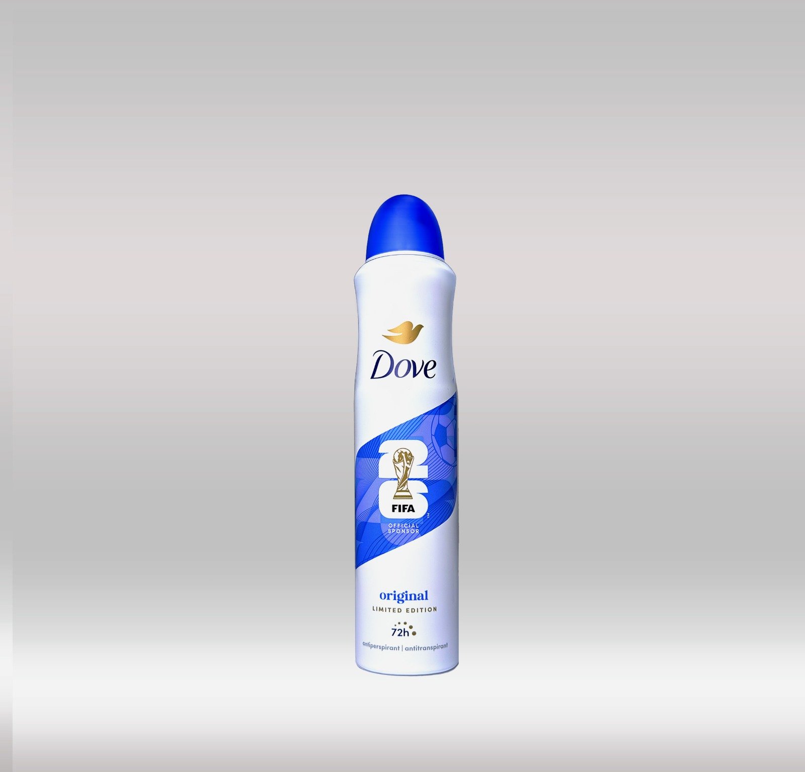 DOVE DEO SPRAY WOMEN  250ML 72HR - ORIGINAL FIFA
