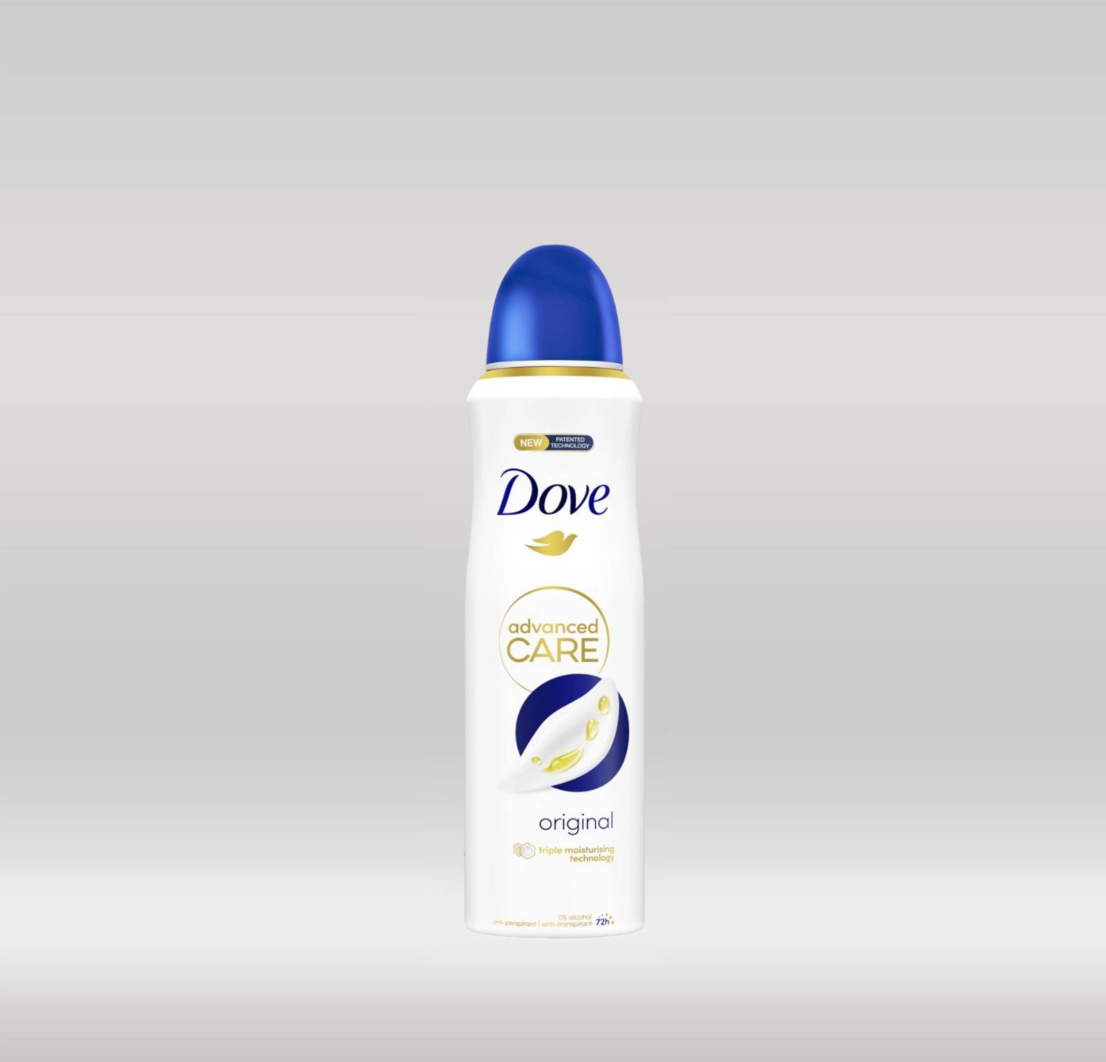 DOVE DEO SPRAY WOMEN 72HRS ADVANCED 250ML-ORIGINAL 1X6