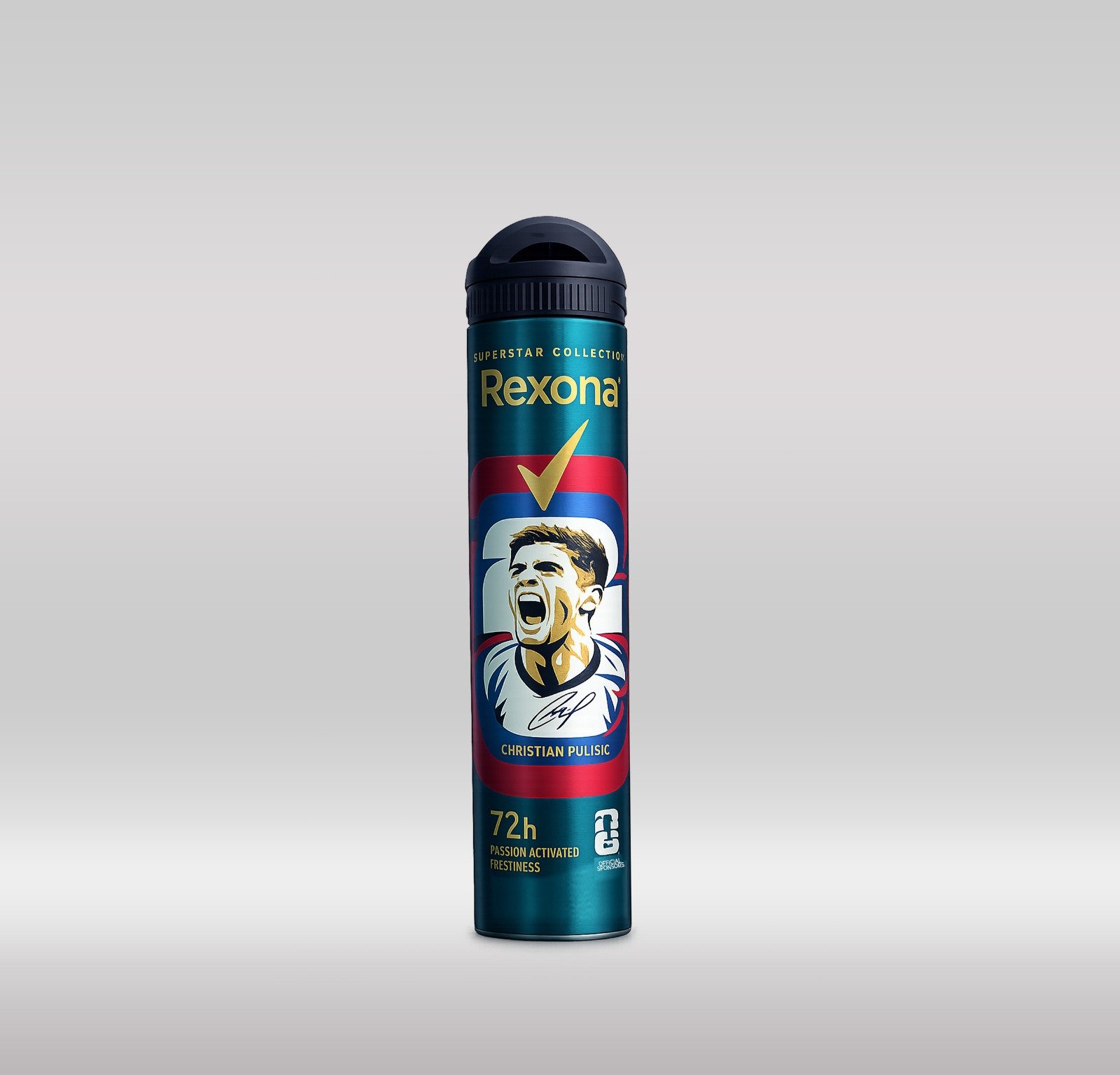 ⁠REXONA DEO SPRAY MEN 72H 200ML - CHRISTIAN PUL FIFA