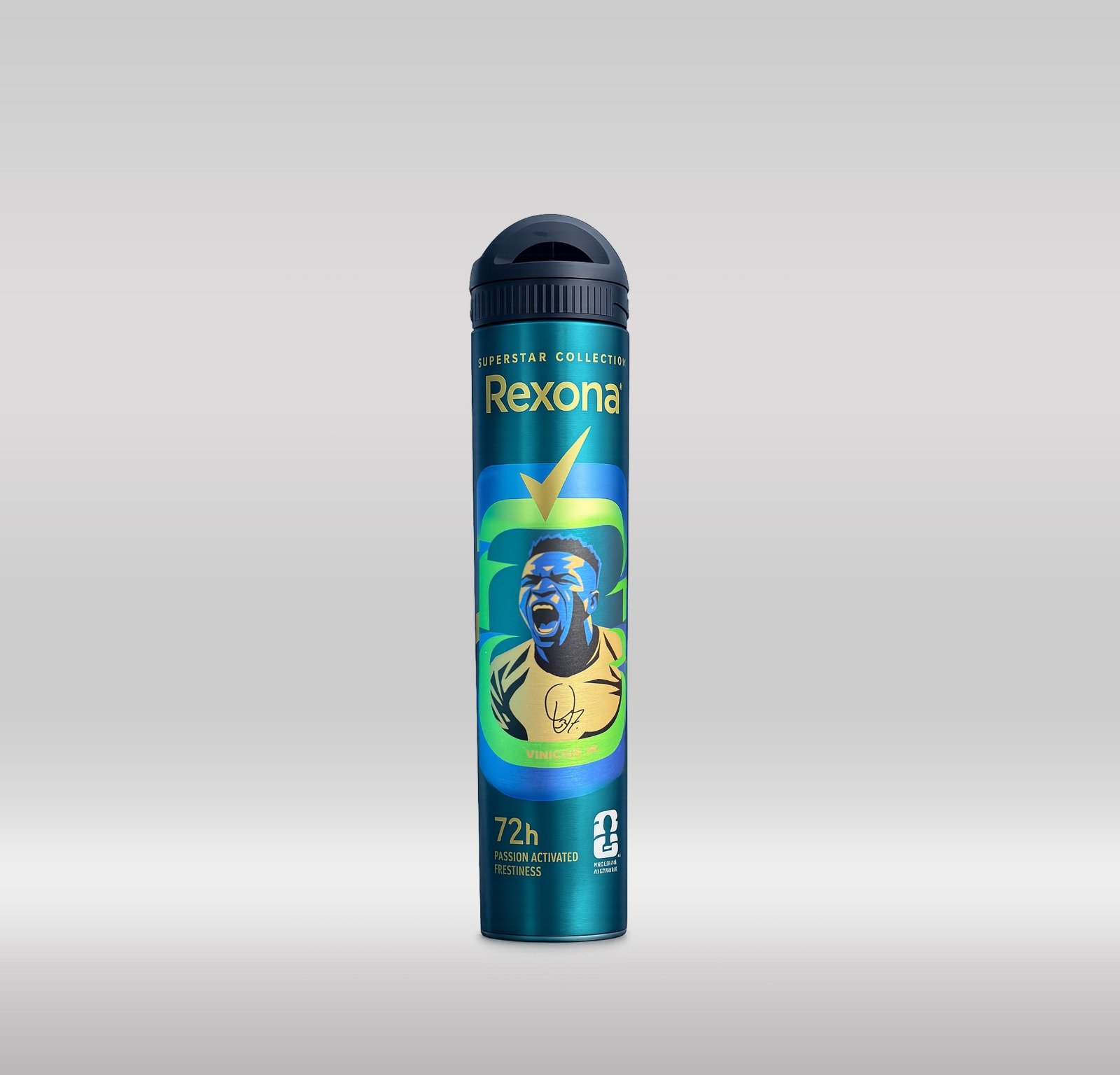 REXONA DEO SPRAY MEN 72H 200ML - VINI JR FIFA