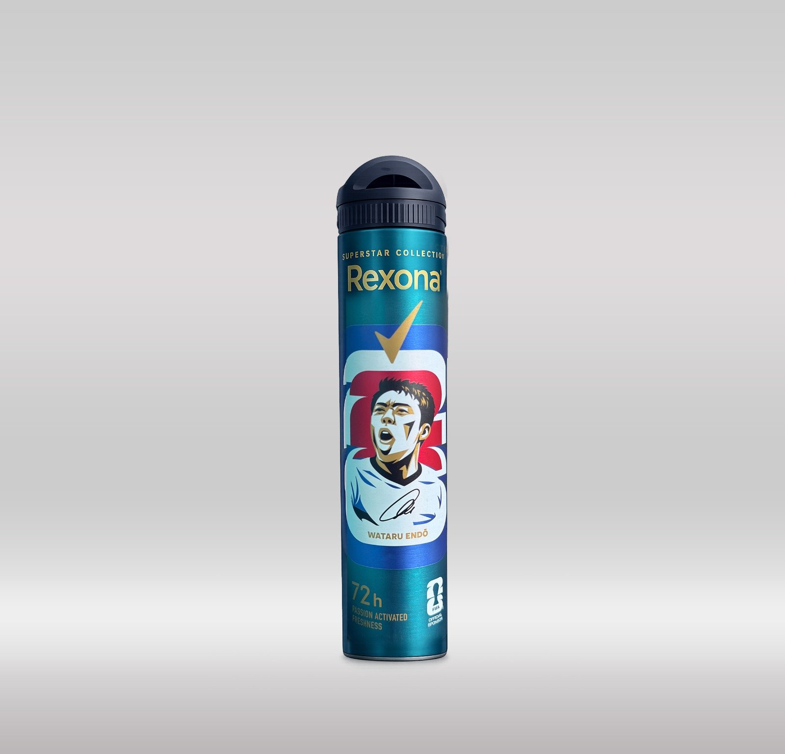 ⁠REXONA DEO SPRAY MEN 72H 200ML - WATARU ENDO FIFA