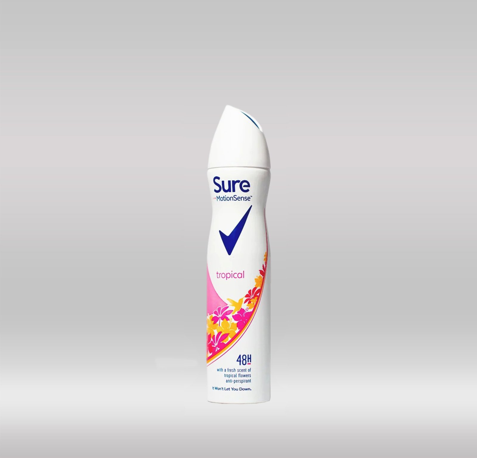 SURE DEO SPRAY WOMEN 250ML - TROPICAL 1X6