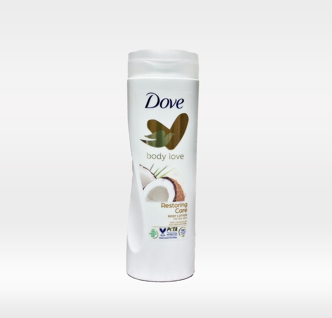 DOVE BODY LOTION 400ML - COCONUT 1X6