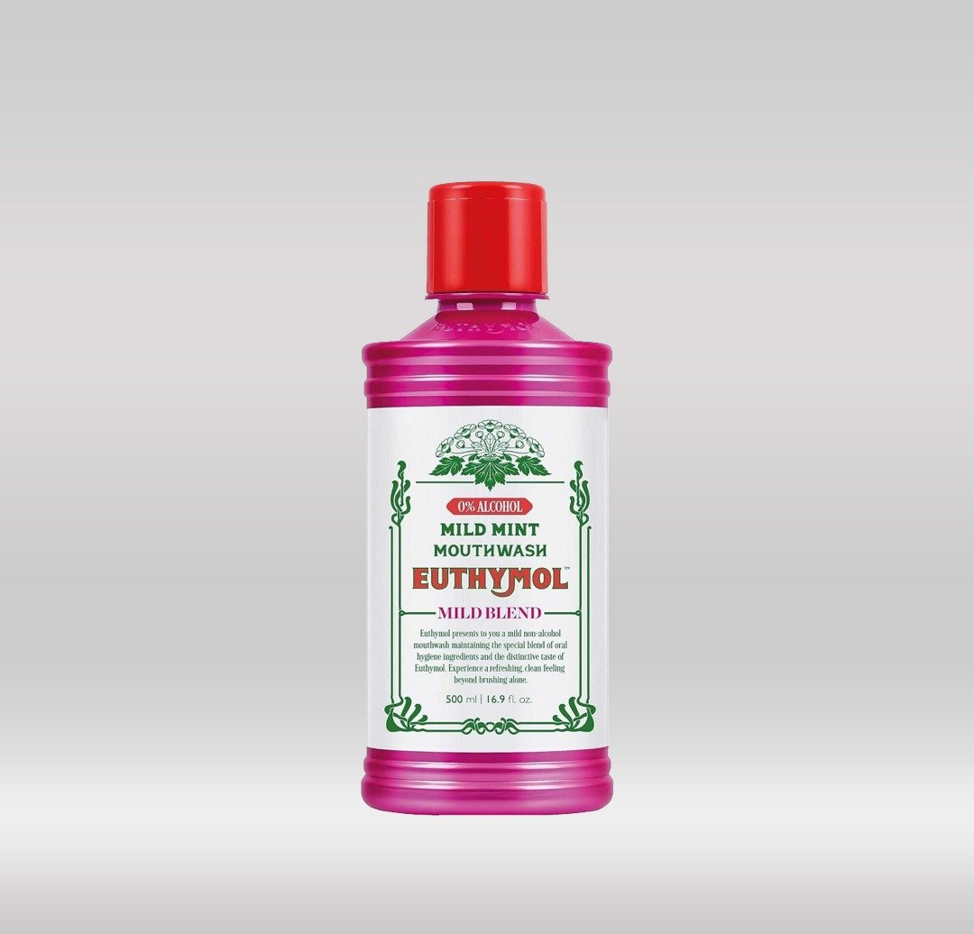 EUTHYMOL MOUTHWASH 500ML - MILD MINT 1X6