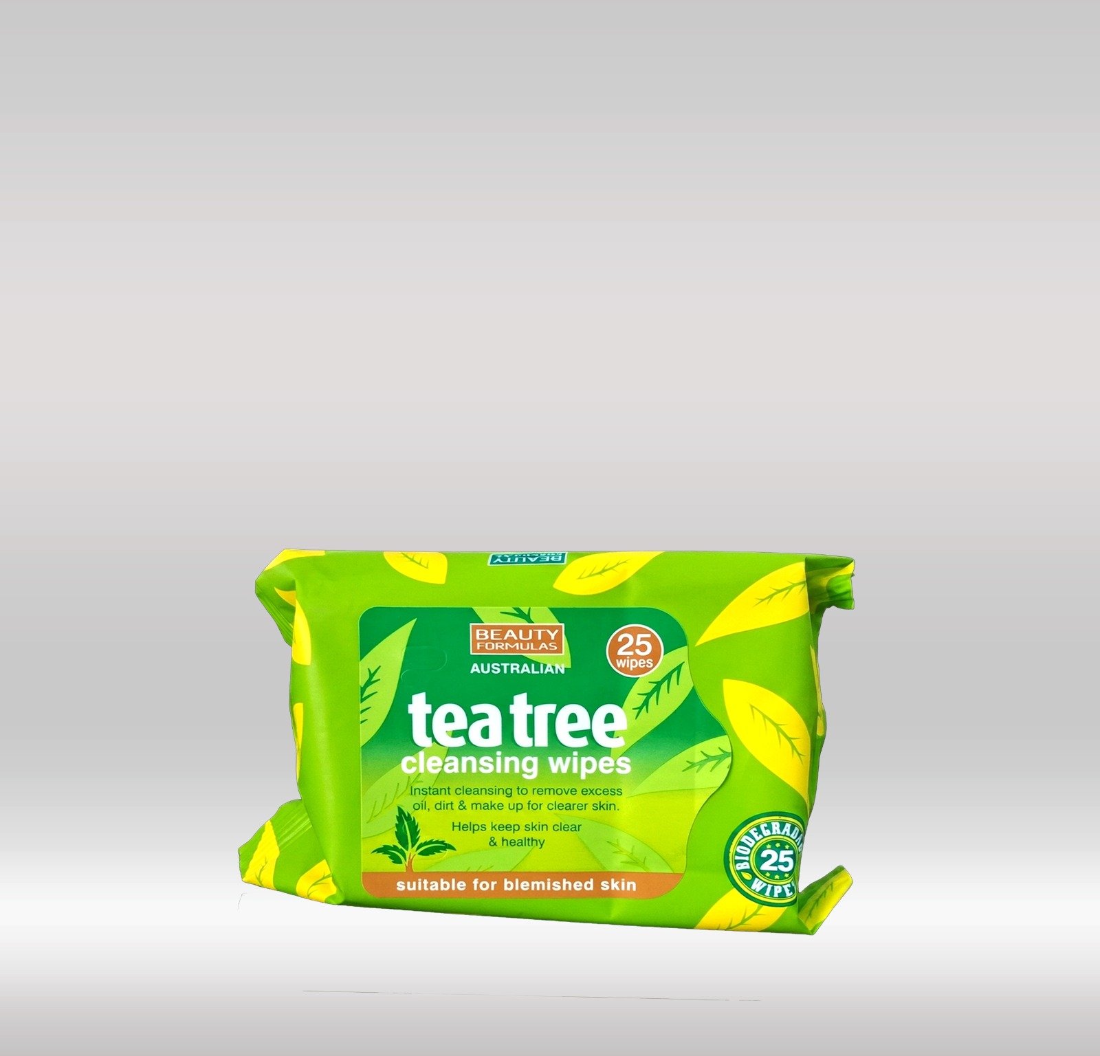 B - FORMULAS FACIAL WIPES 25S - TEA TREE 1X12