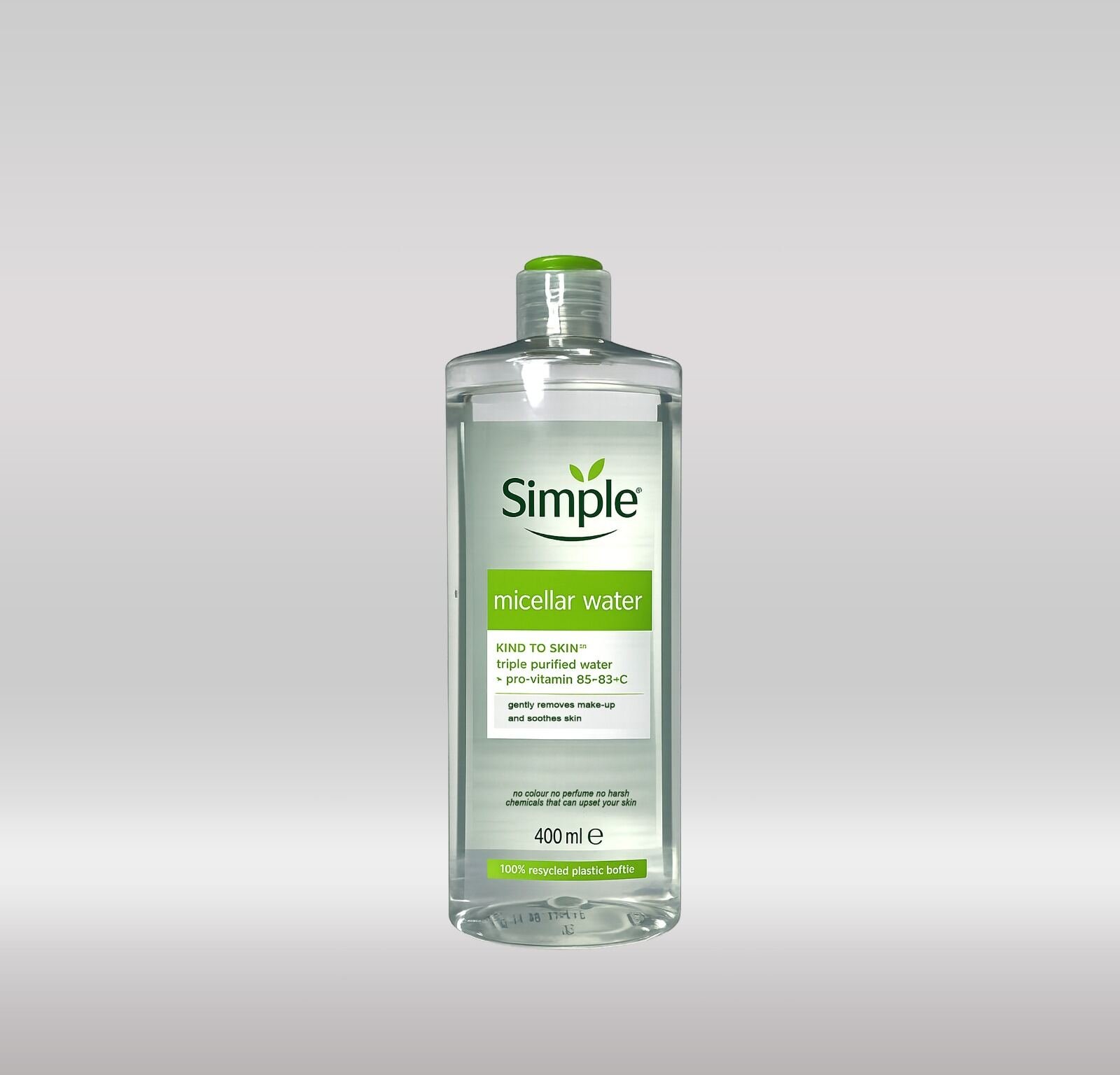 SIMPLE MICELLAR CLEANSING WATER WB 400ML