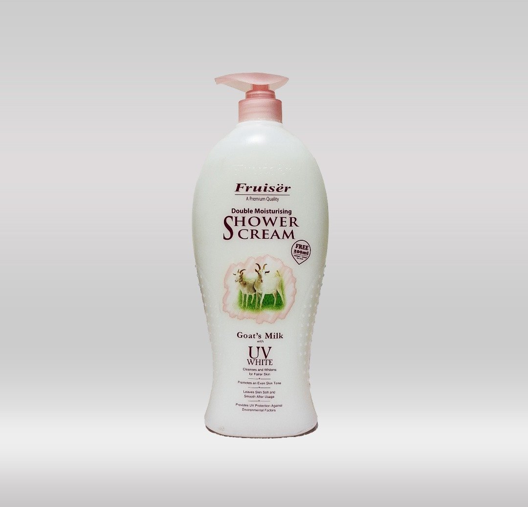 FRUISER SHOWER CREAM WITH GOAT MILK 1200ML 1X12
