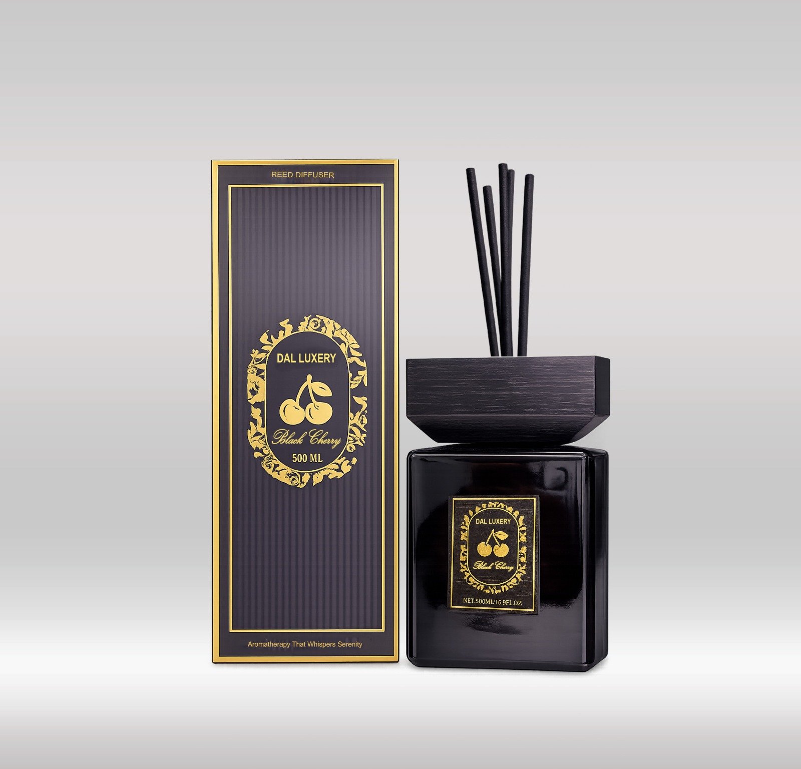 DAL LUXURY DIFFUSER 500ML - BLACK CHEERY 1X12