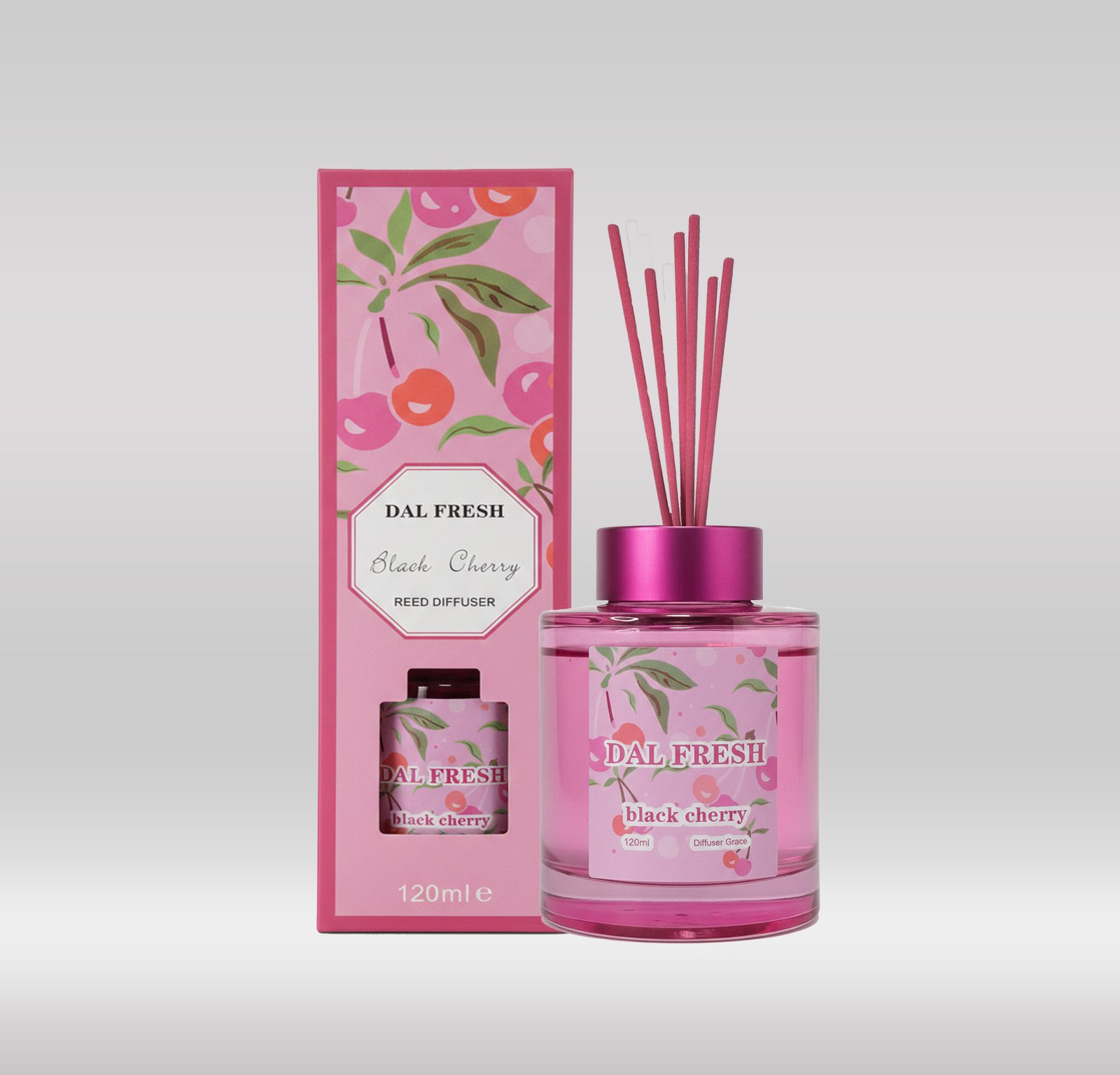 DAL FRESH DIFFUSER 120ML - BLACK CHERRY 1X48