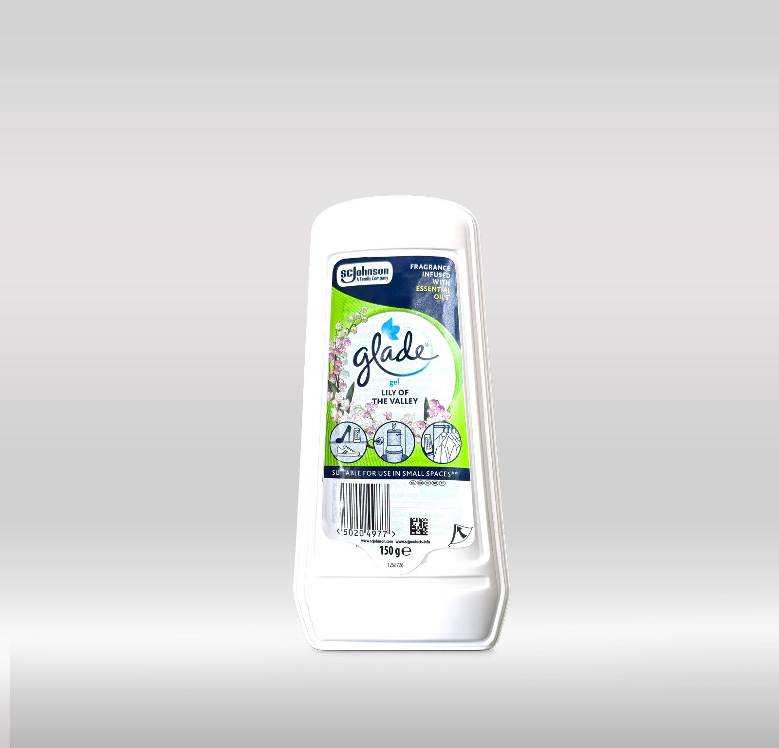GLADE AIR FRESHNER 150G - LILY OF THE VALLEY 1X8