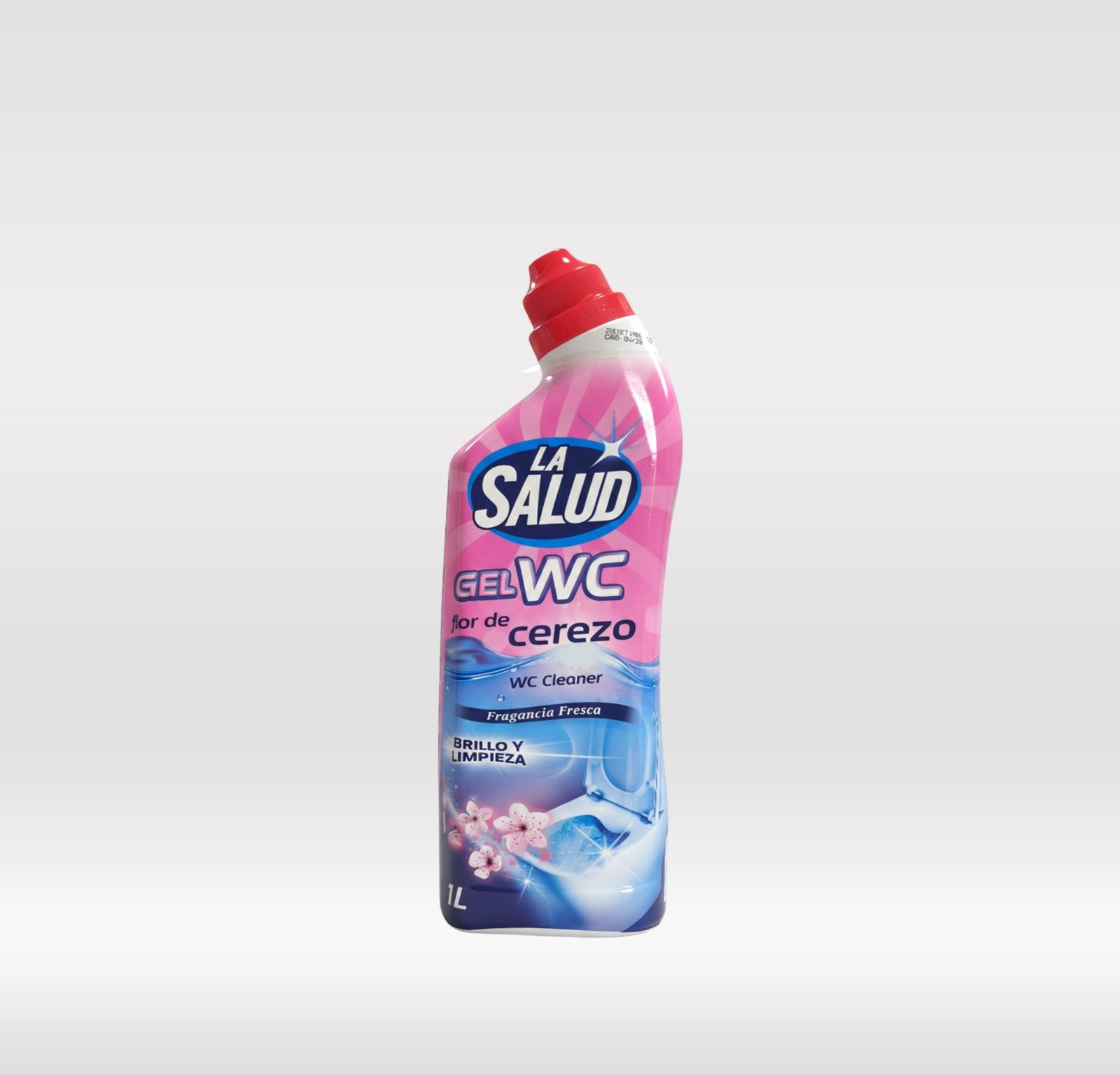 LA SALUD WC CLEANER 1LTR - CHERRY BLOSSOM 1X12