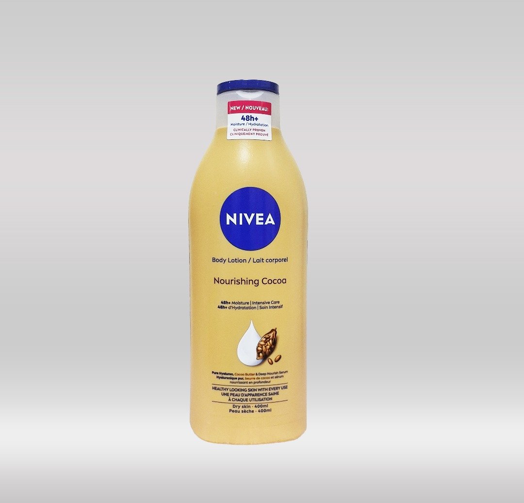 NIVEA BODY LOTION 400ML - ESS.COCOA MILK 1X12